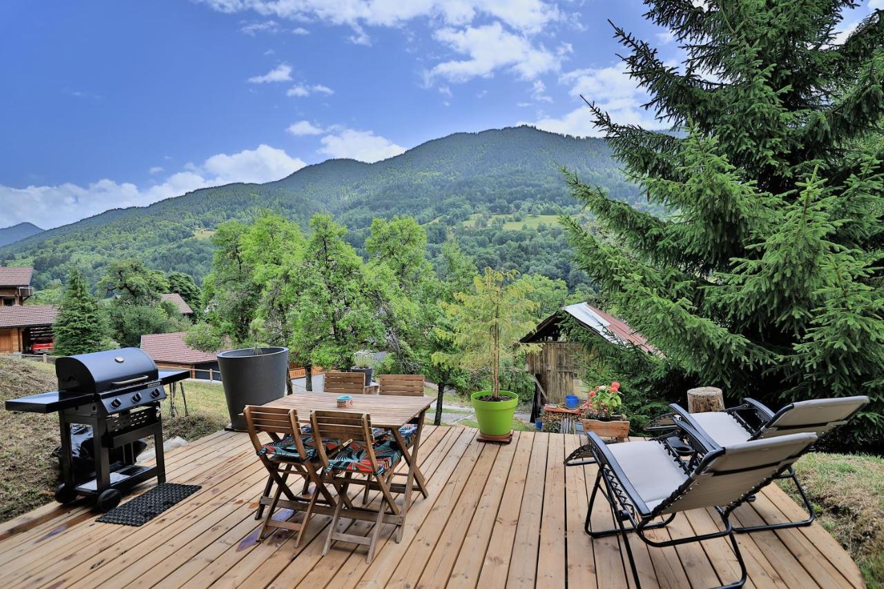 Apartament Studio Du Coin - Vue Montagne, Au Calme, Terrasse - Aravistour Les Villards-sur-Thônes Zewnętrze zdjęcie